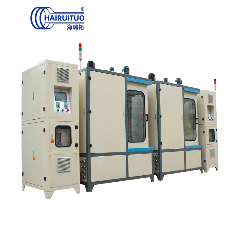 Double locations gear quenching equipment | high frequency induction quenching machine tool